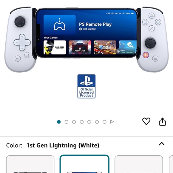 Play Station Backbone Mobile Gaming Controller - Picture 5 of 6